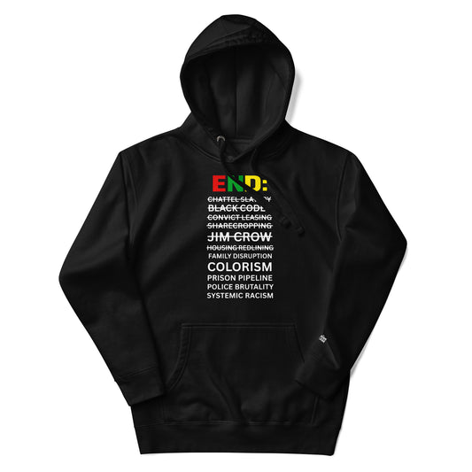 African American End List Hoodie