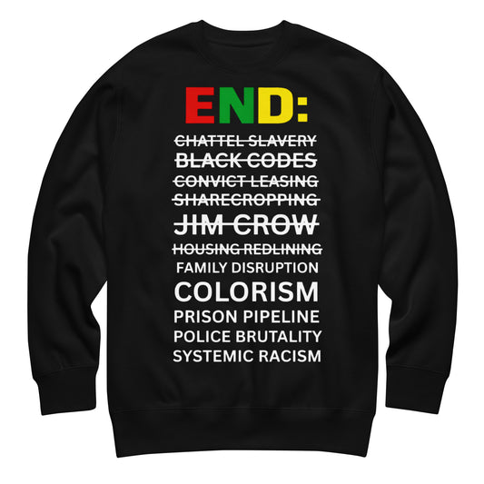 African American End List Sweatshirt