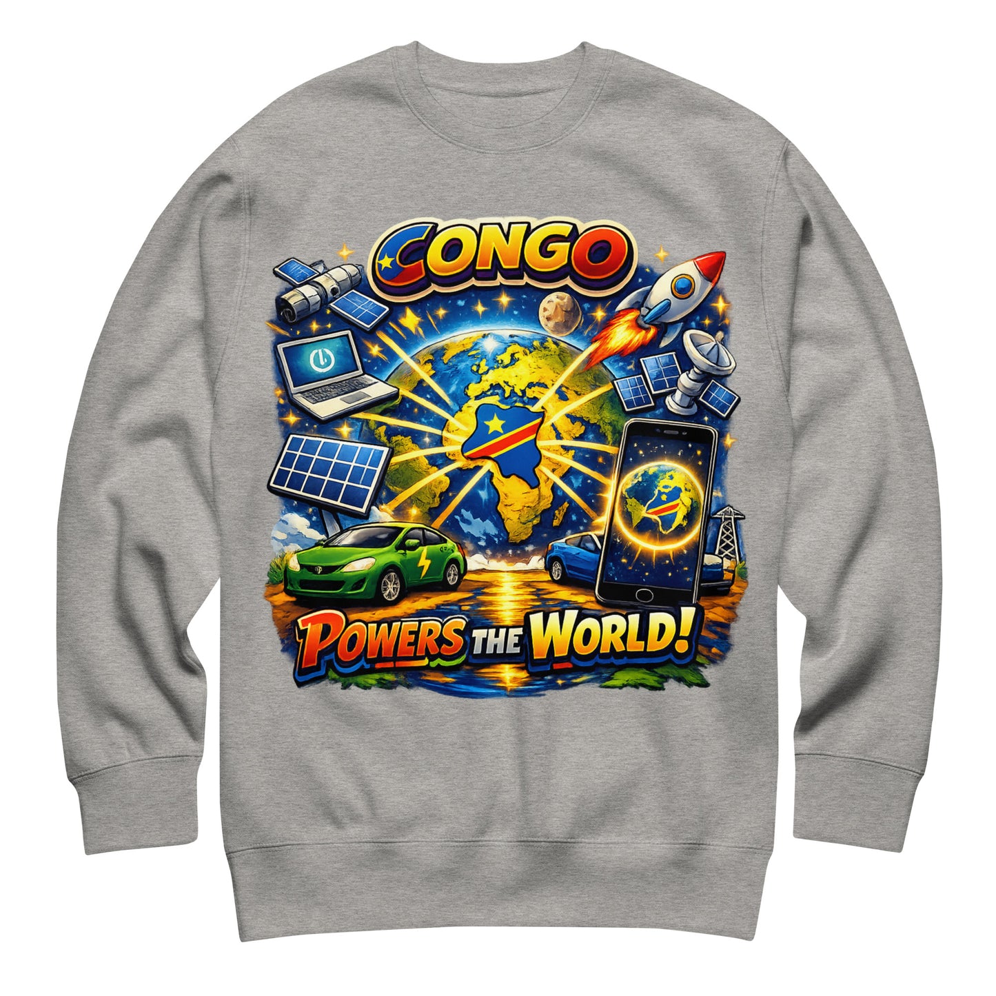 Congo Powers The World Sweatshirt
