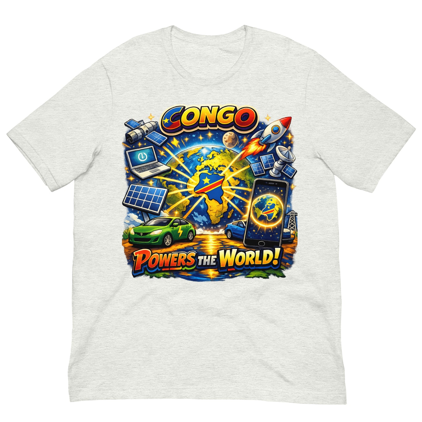 Congo Powers The World Tee