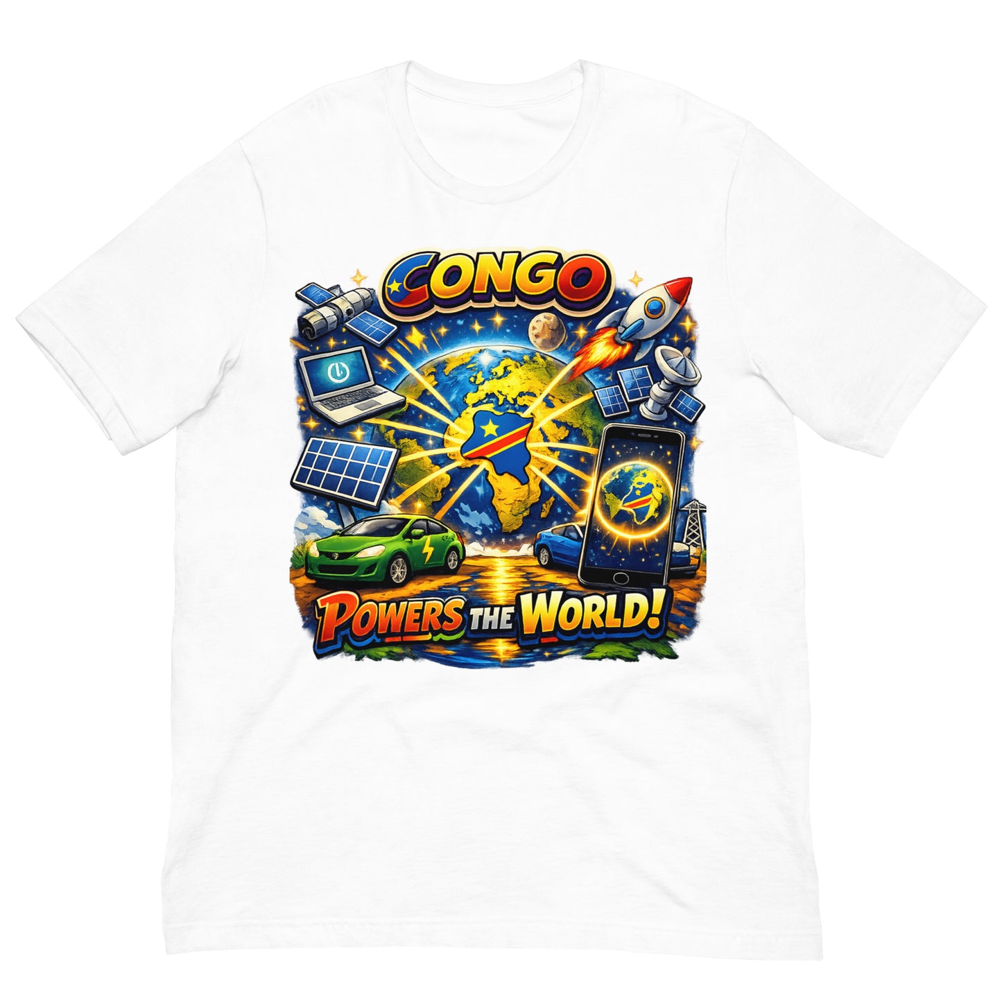 Congo Powers The World Tee