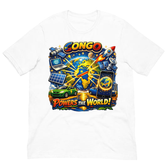 Congo Powers The World Tee