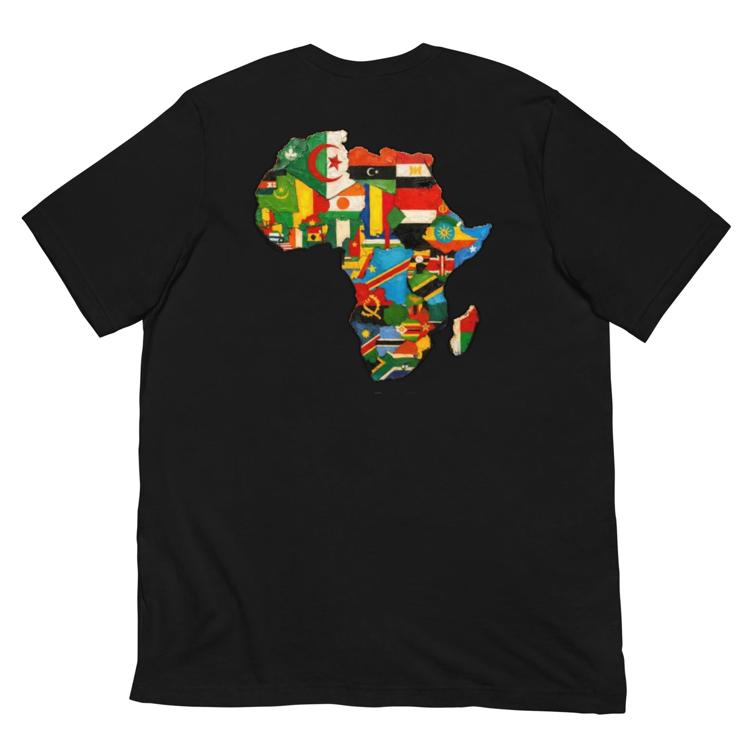 Flagged African Map Tee