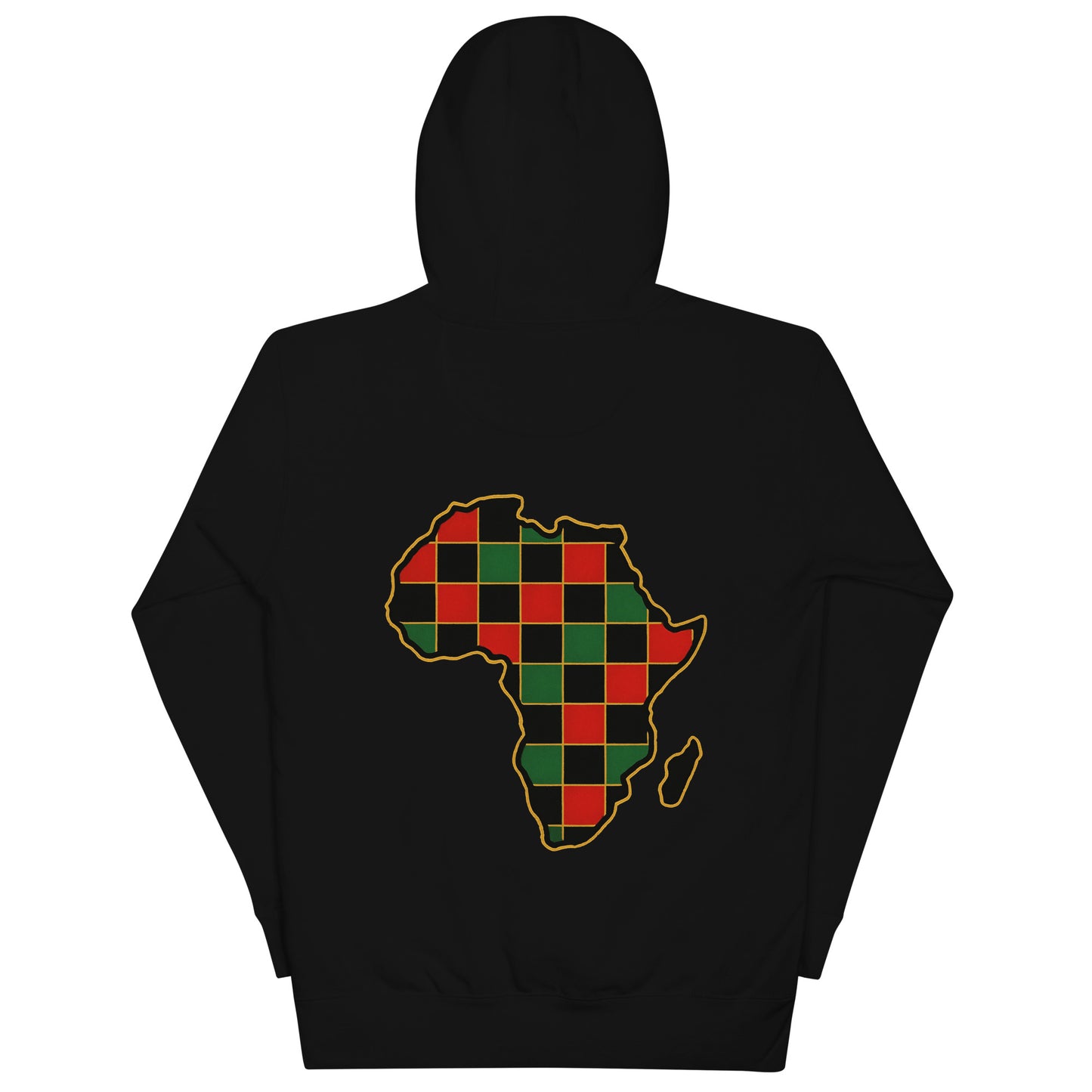 Pan-African Chessboard Hoodie