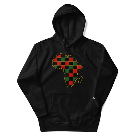 Pan-African Chessboard Hoodie