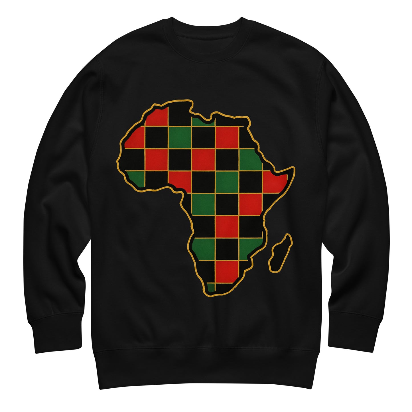 Pan-African Chessboard Sweatshirt