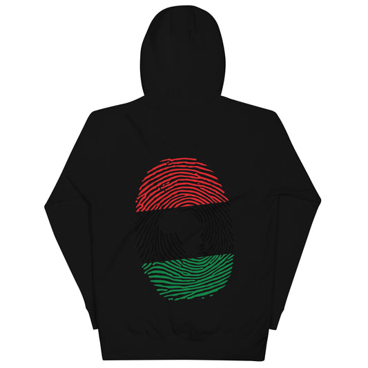 Pan-African Fingerprint Hoodie